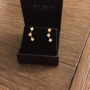 14K Solid Gold Earrings.